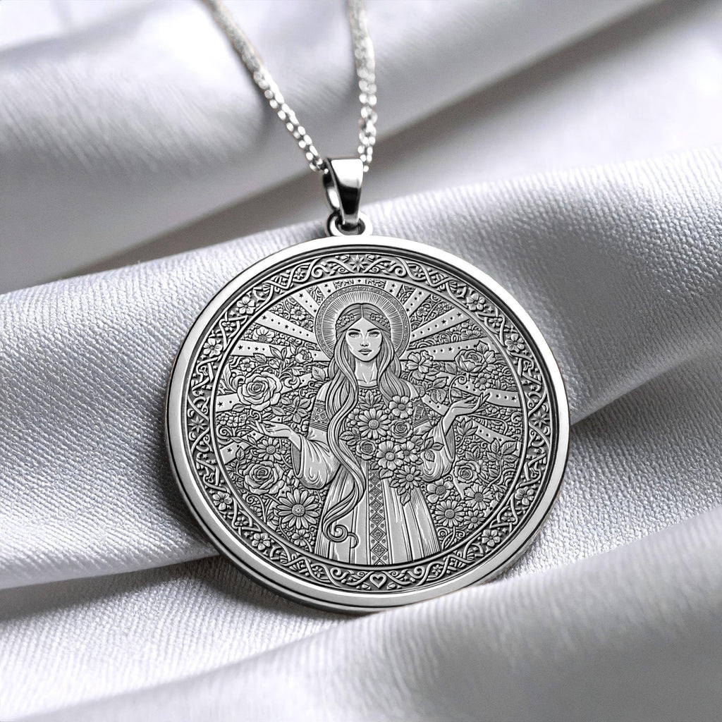 Lada Necklace – Slavic Goddess of Love and Harmony Pendant