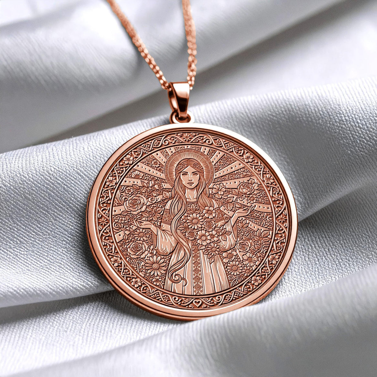 Lada Necklace – Slavic Goddess of Love and Harmony Pendant