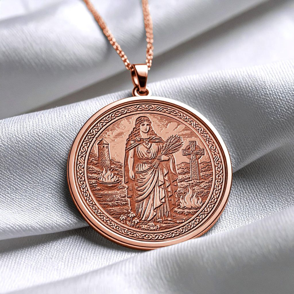 Celtic Goddess Brigid Pendant – Goddess of Light and Inspiration