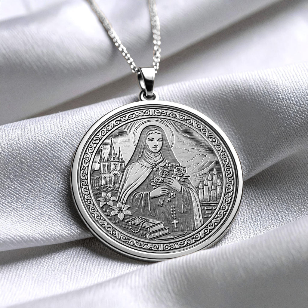 St. Therese of Lisieux Necklace – Pedant of Love Faith