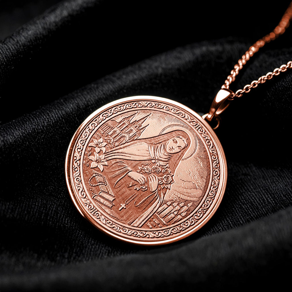 St. Therese of Lisieux Necklace – Pedant of Love Faith