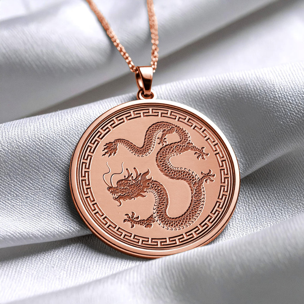 Chinese Dragon Pendant – Symbol of Power and Fortune