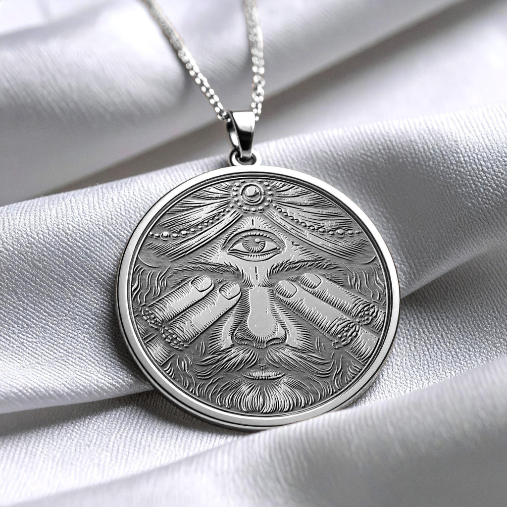Third Eye Pendant Necklace - Pendant of Intuition, Protection & Spiritual Awakening