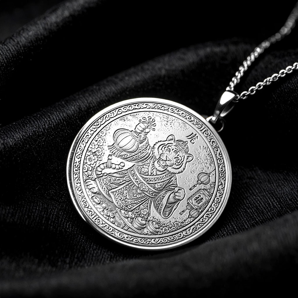 Year of the Tiger Chinese Zodiac Necklace | Courage, Power & Leadership Symbol