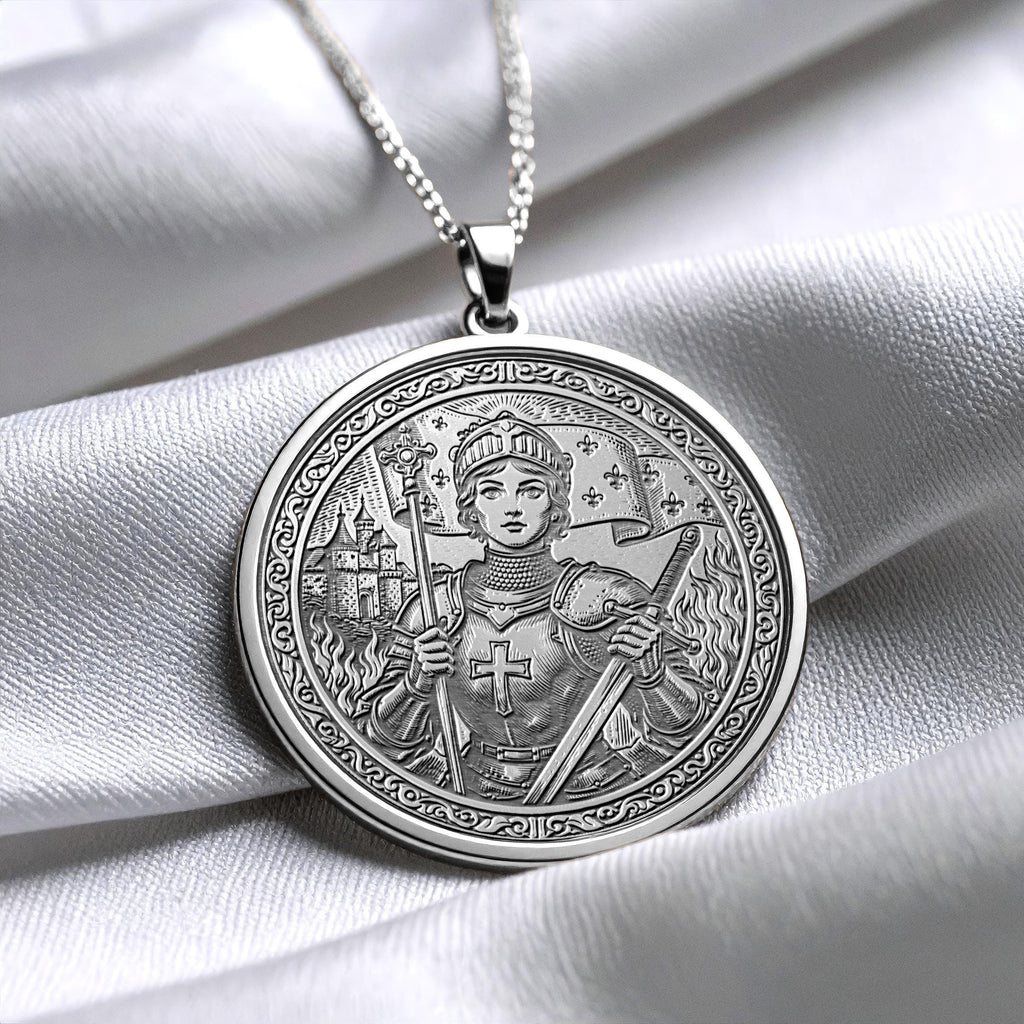 Joan of Arc Courage and Faith Pendant