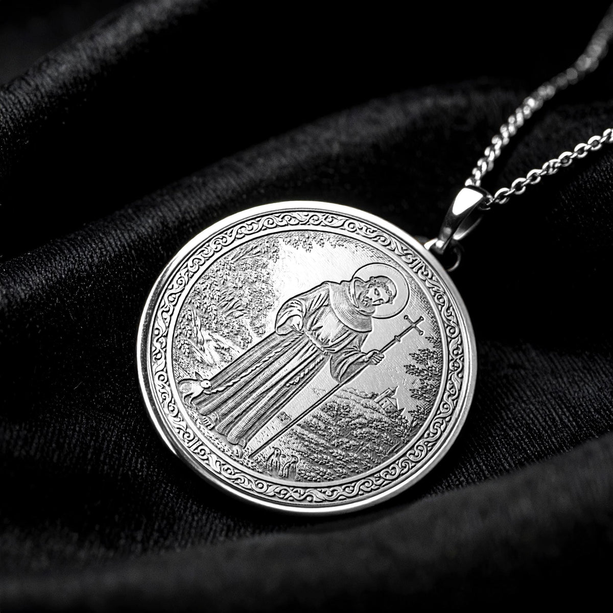 Saint Francis of Assisi Peace Pendant