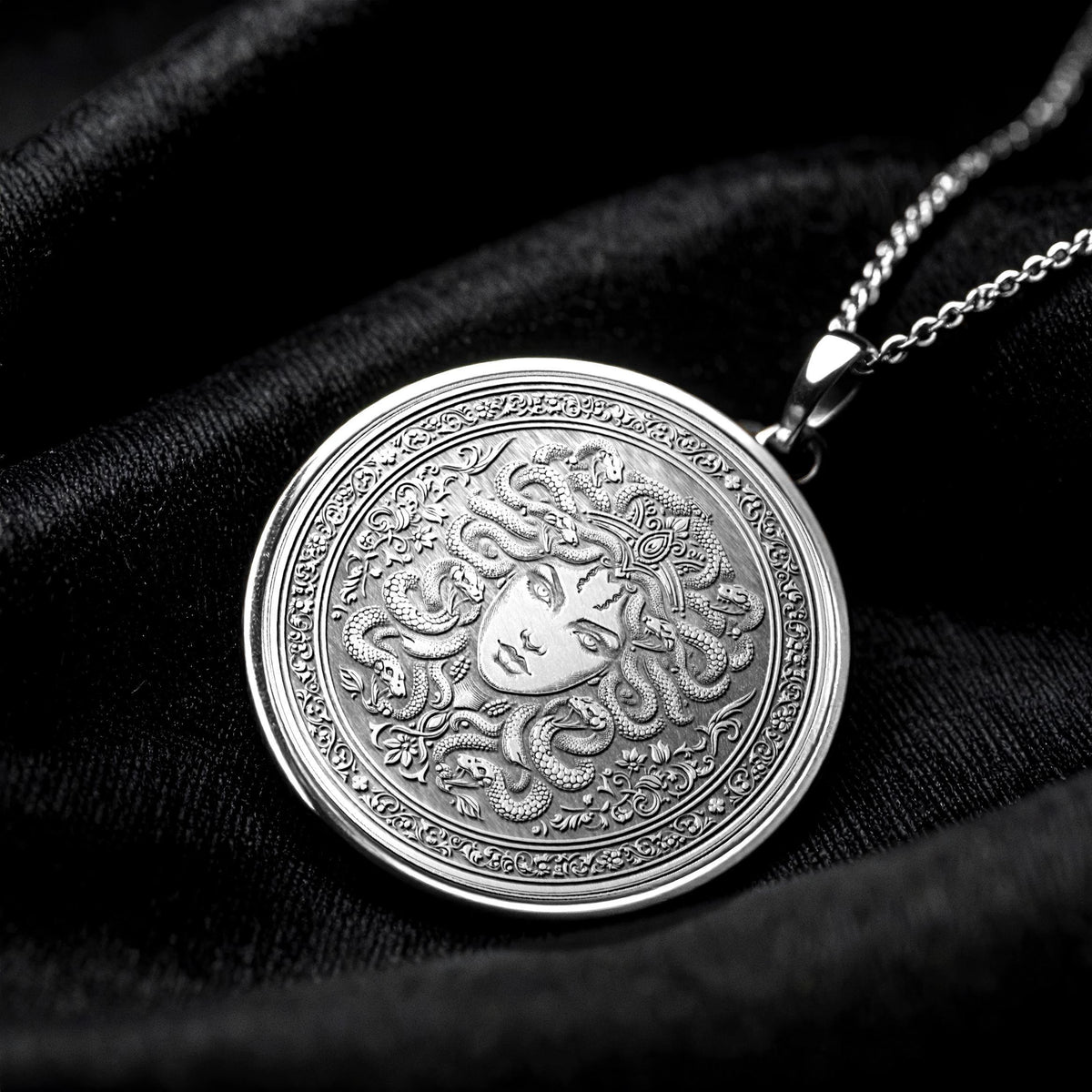 Medusa Pendant of Fearless Feminine Power