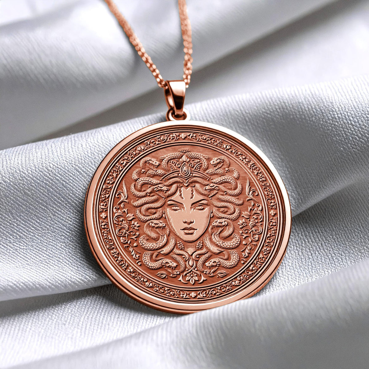 Medusa Pendant of Fearless Feminine Power