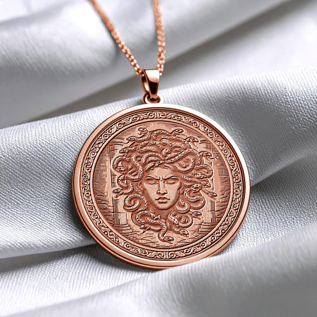 Medusa Pendant of Fierce Protection and Power