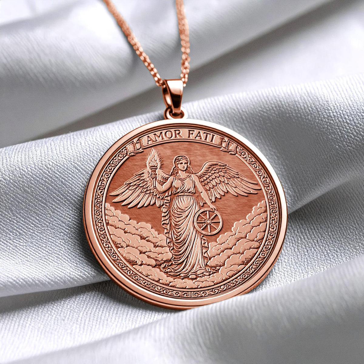 Amor Fati Pendant - Love Your Fate, Embrace Every Moment