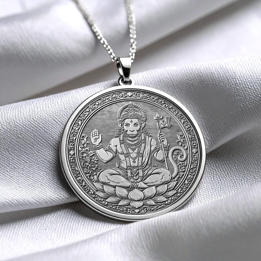 Hanuman Necklace - Courage and Faith Pendant