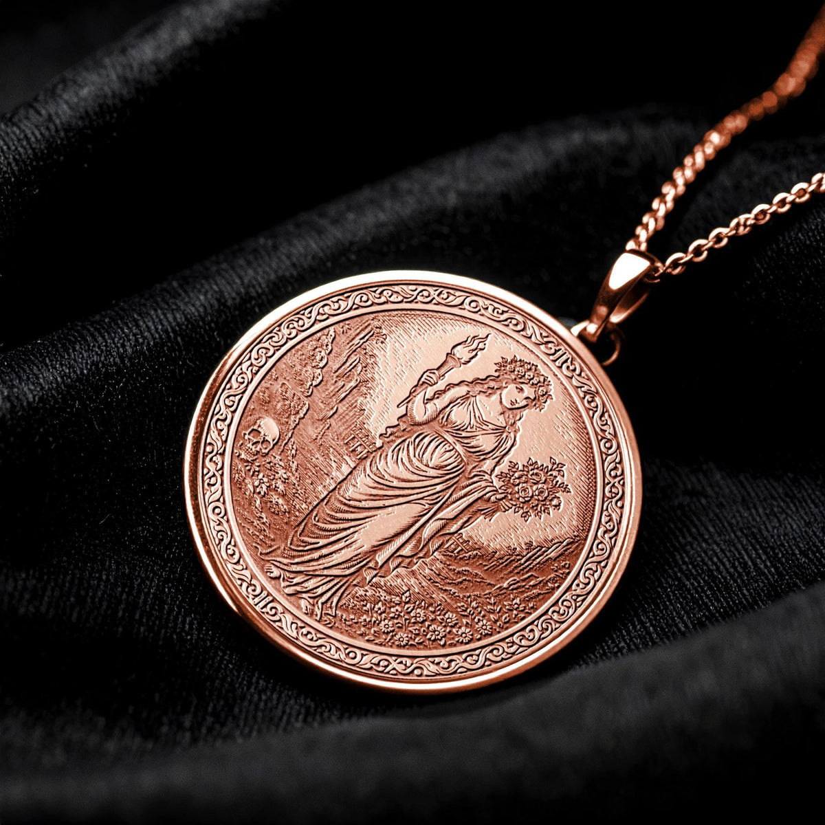 Persephone Underworld Sovereign Goddess Pendant