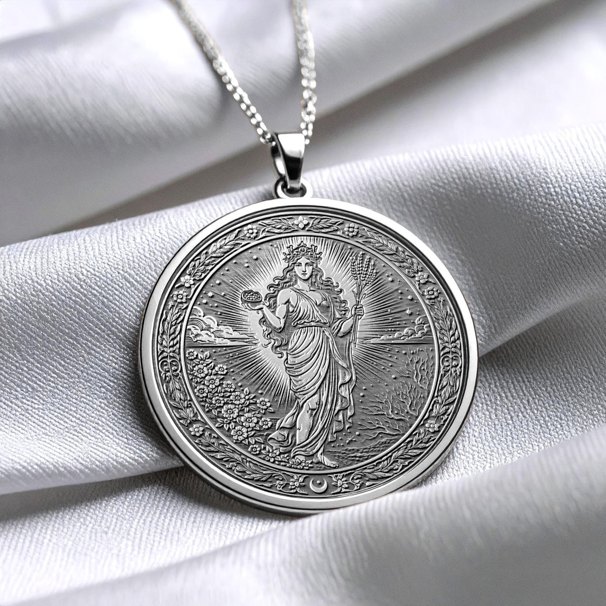 Persephone  Greek Goddess Power Necklace