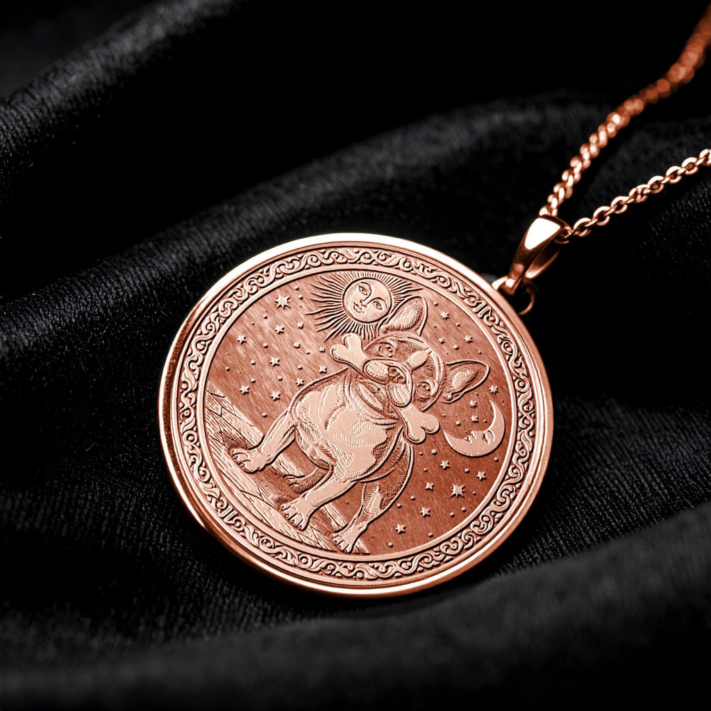 French Bulldog Lover Pendant Necklace Gift