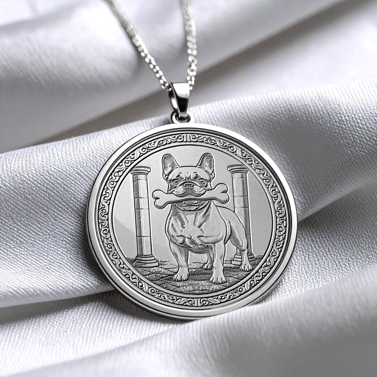 French Bulldog Love and Loyalty Pendant