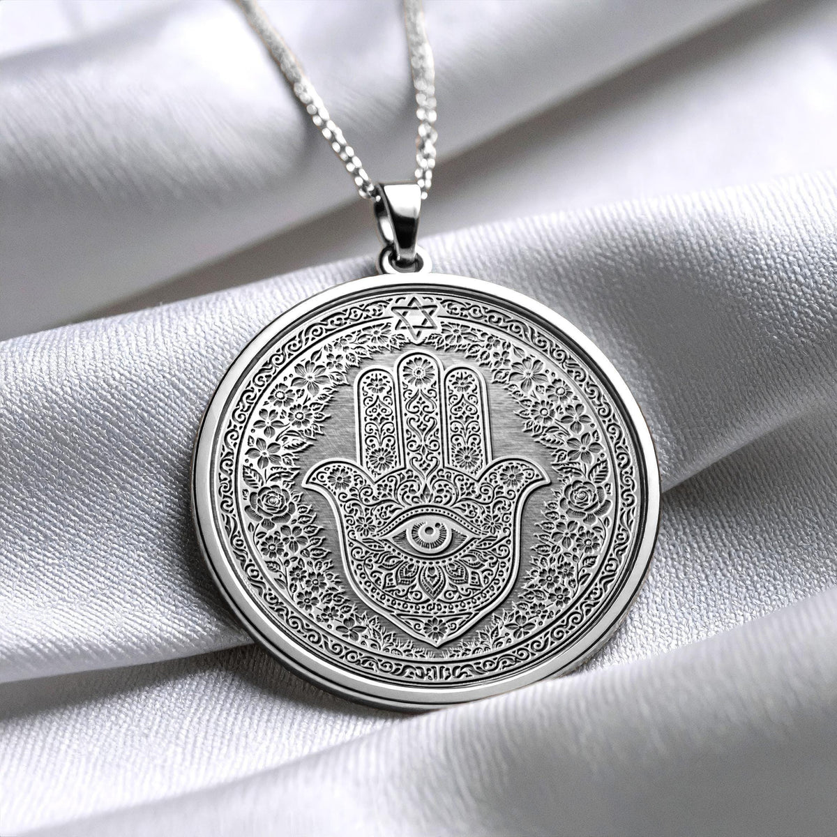 Hamsa Hand Amulet for Evil Eye Protection