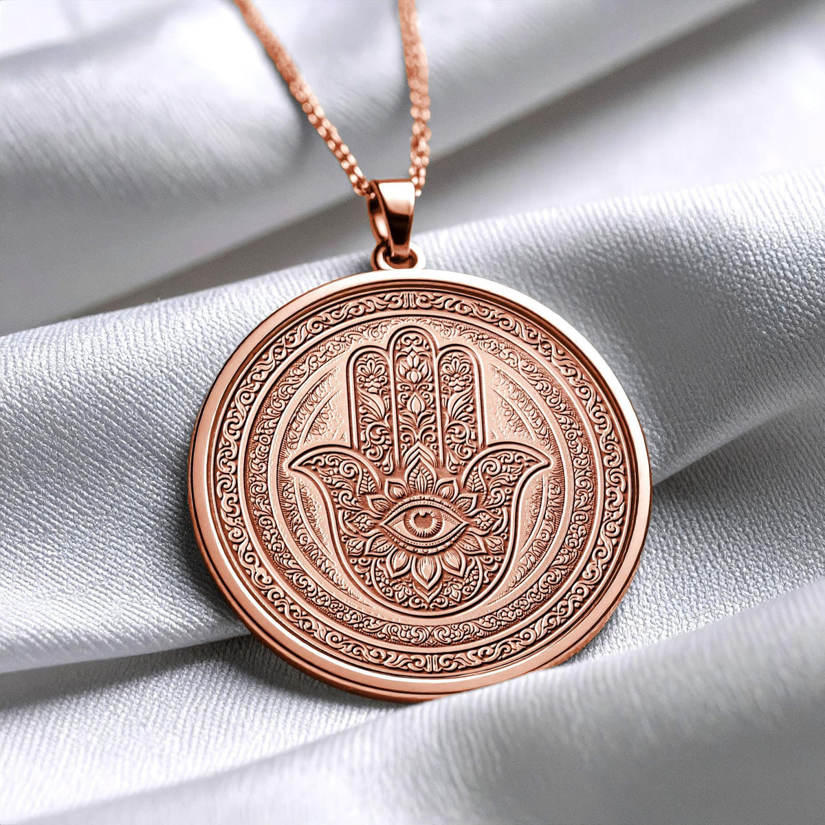 Hamsa Hand Evil Eye Protection Charm