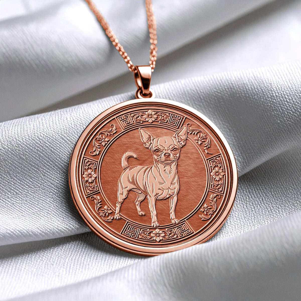Chihuahua Necklace Pendant – Confidence, Loyalty & Big Personality