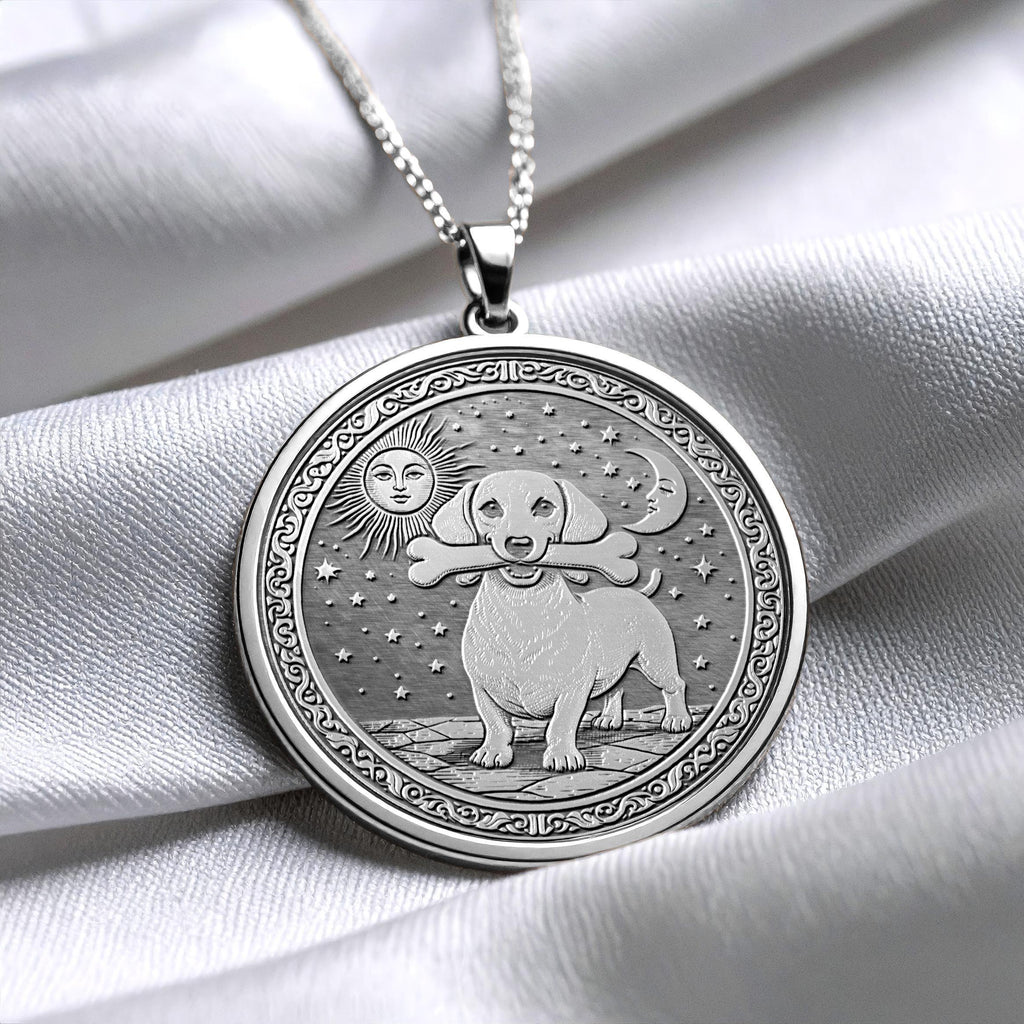 Dachshund Pendant - Necklace of Loyalty and Courage