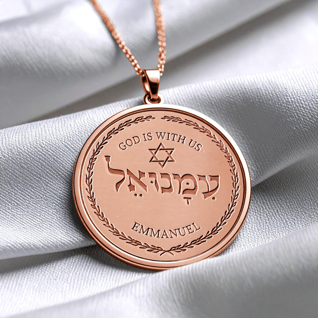 Immanuel Star of David Faith Pendant