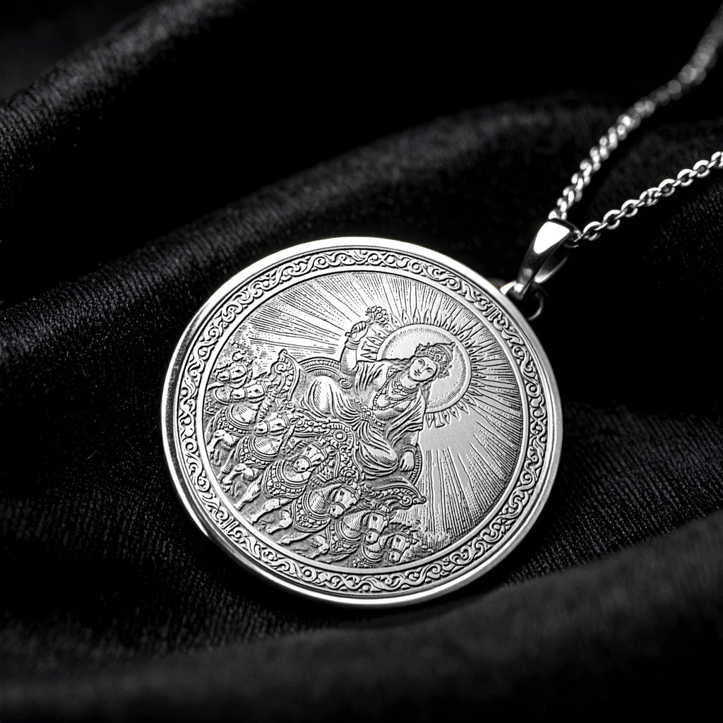 Surya Radiant Sun Symbol Pendant