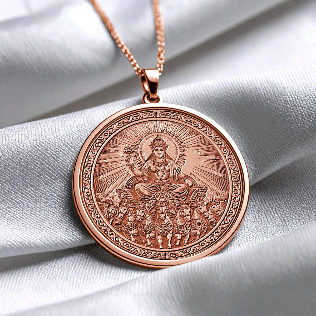 Surya Radiant Sun Symbol Pendant