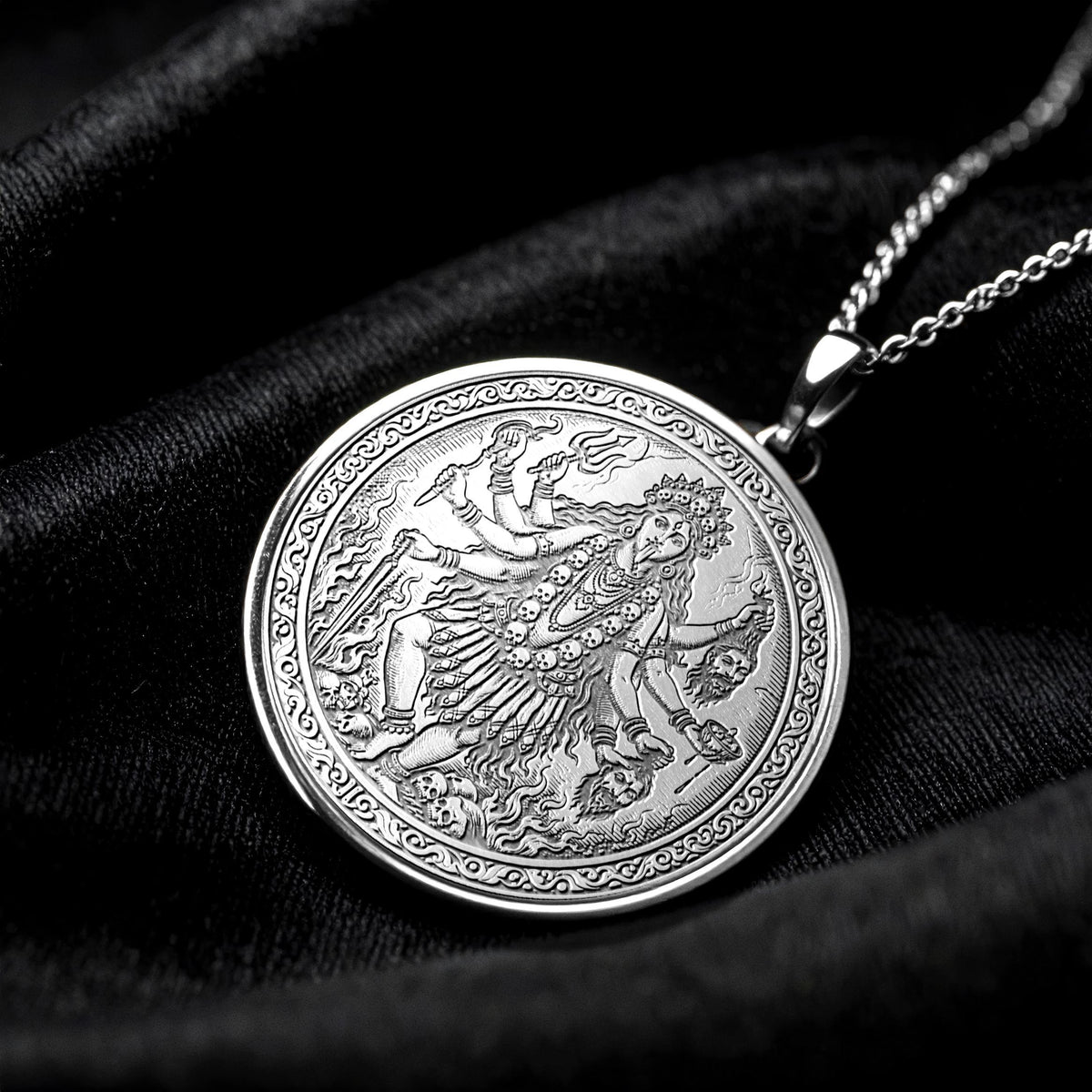 Kali Ma Pendant Necklace Symbol of Power