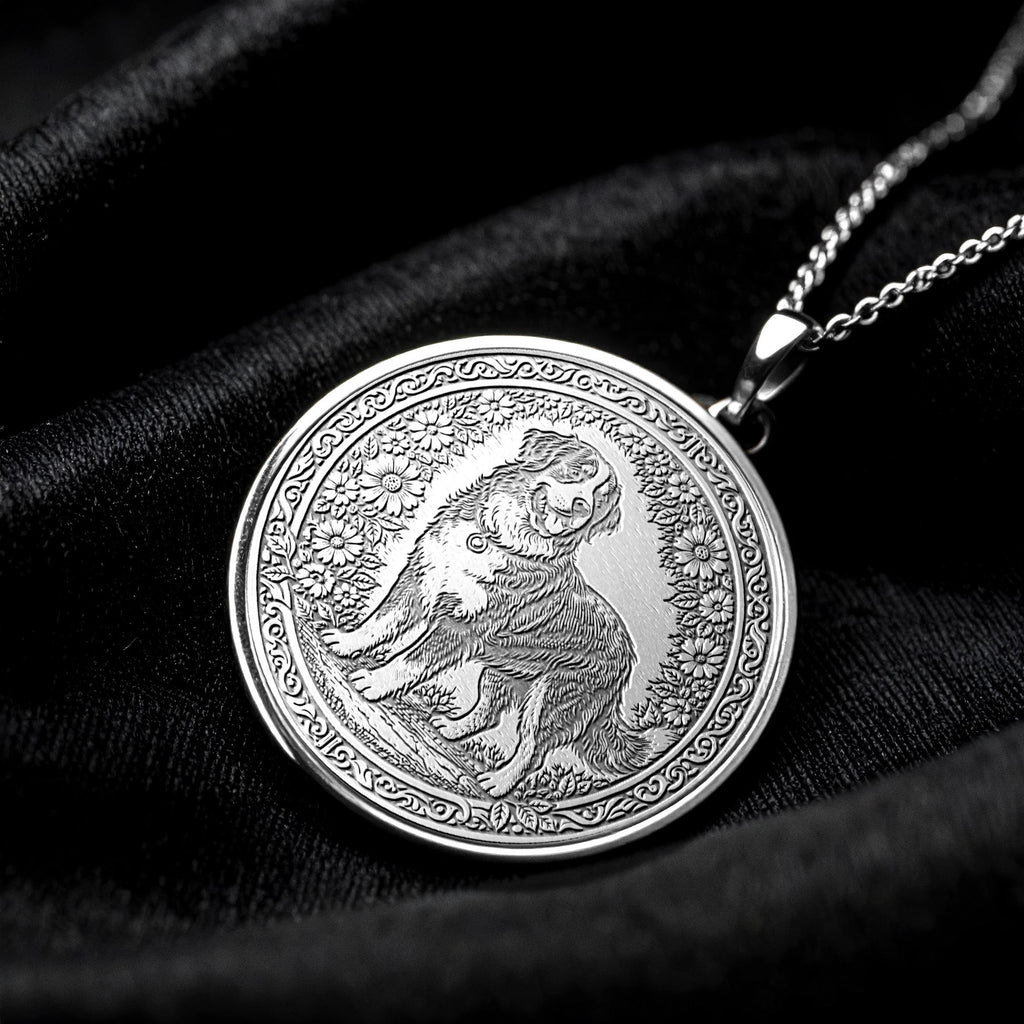Bernese Mountain Dog Pendant – Necklace of Gentle Strength