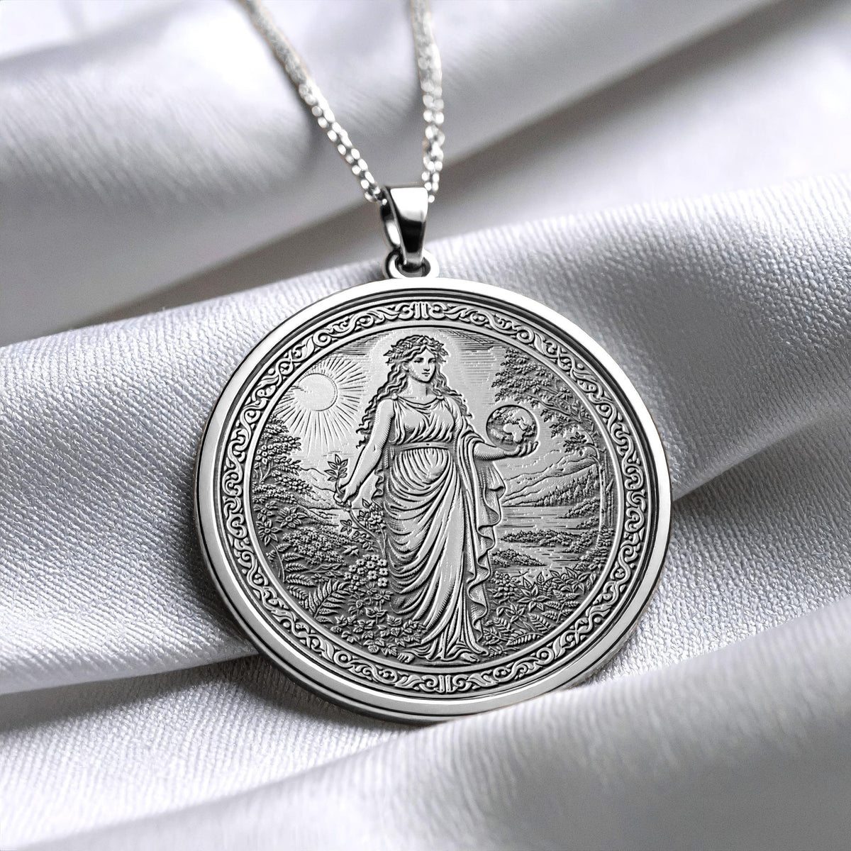Gaia Necklace – Pendant of Feminine Earth Power
