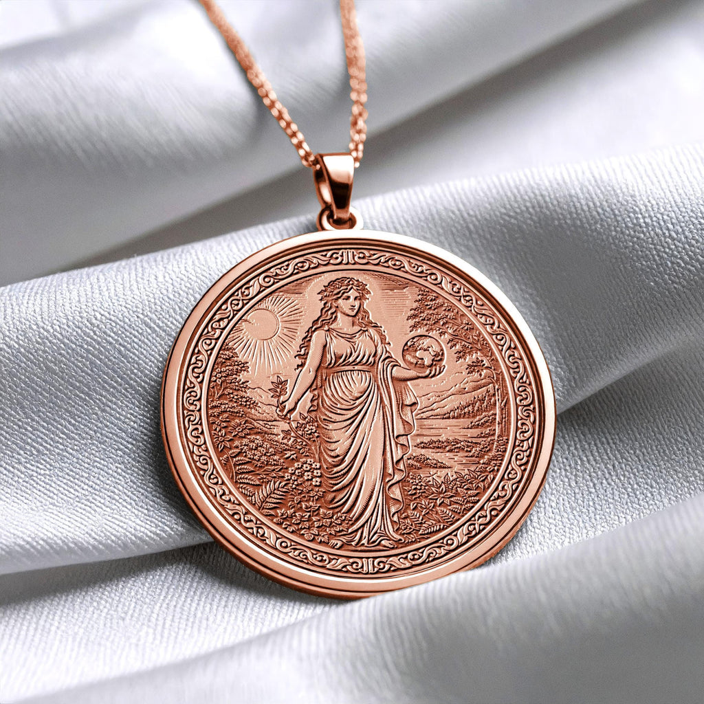 Gaia Necklace – Pendant of Feminine Earth Power