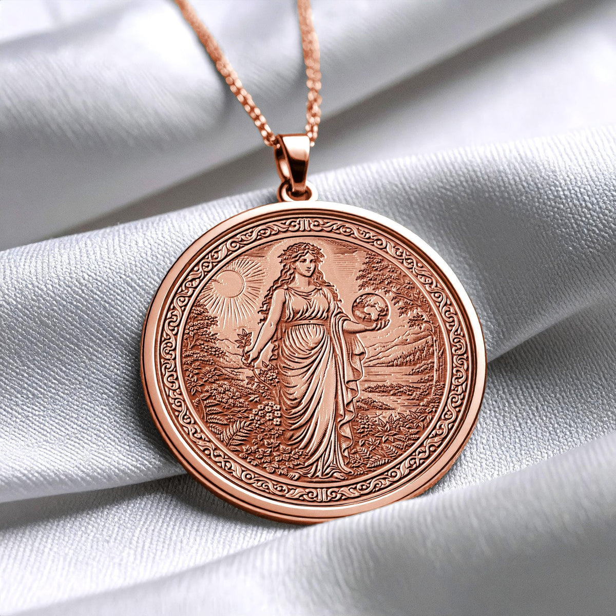 Gaia Necklace – Pendant of Feminine Earth Power