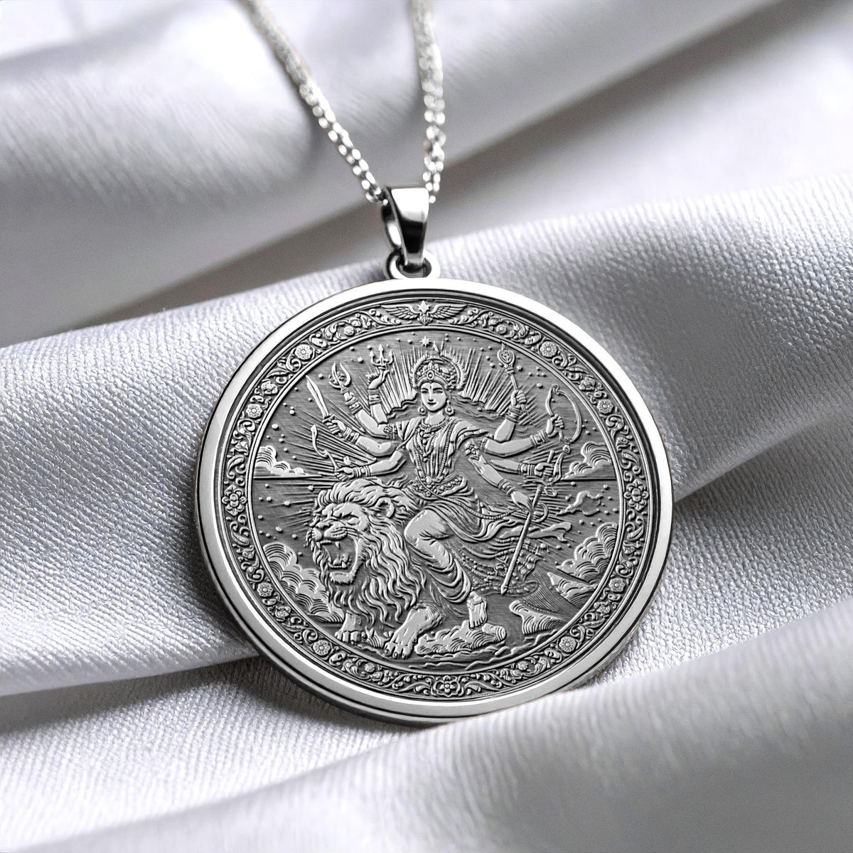 Durga Necklace – Pendant of Fearless Spirit