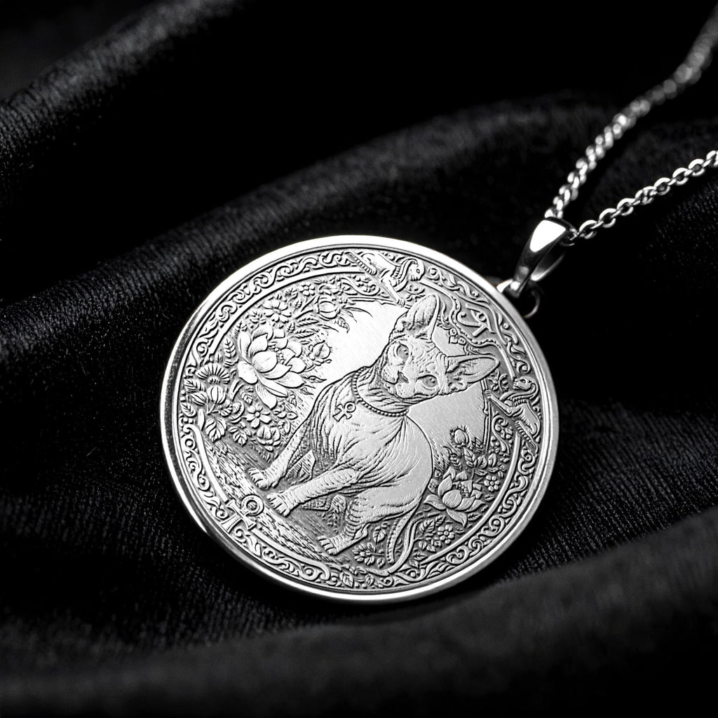 Sphynx Cat Necklace – Elegant Unique Feline Charm