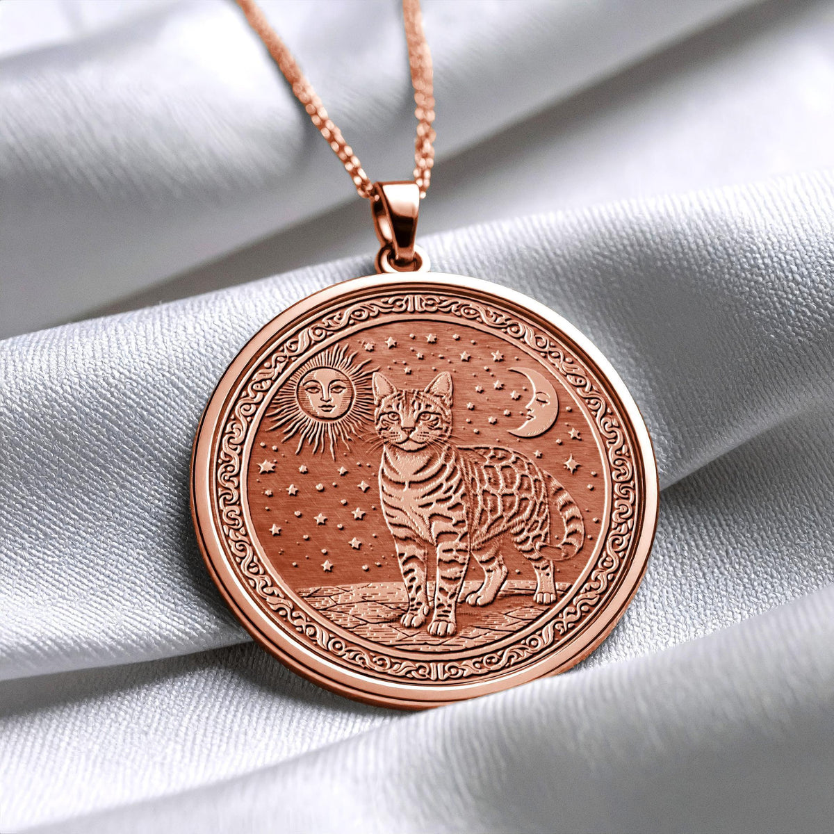 Kitty Cat Pendant Necklace – 925 Sterling Silver, Gold Plated Options 476