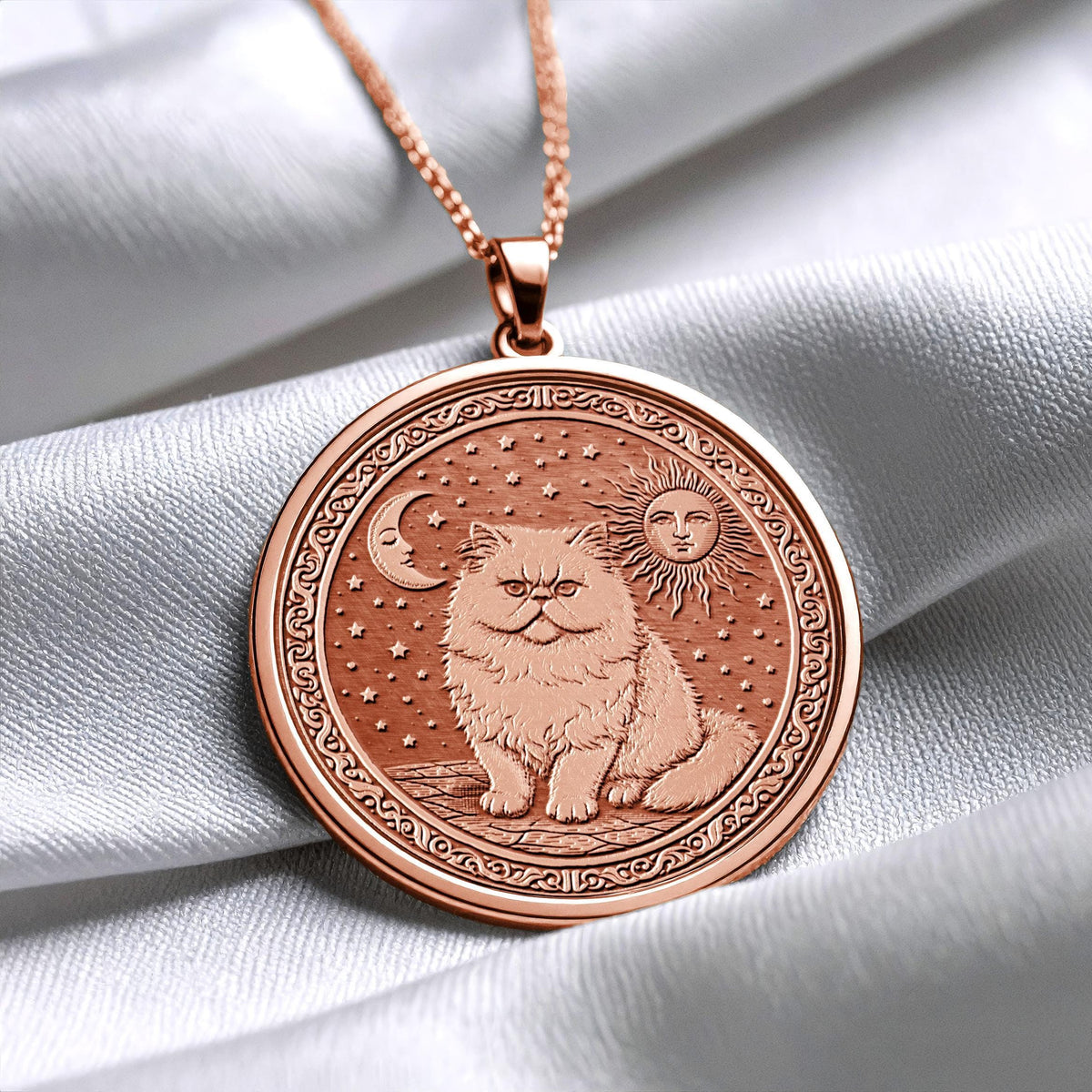 Persian Cat Necklace – Elegance, Devotion & Royal Charm