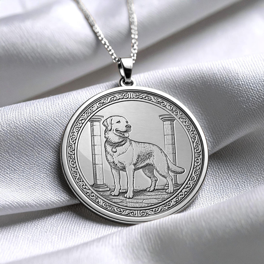 Golden Labrador Dog Lover Gift Pendant