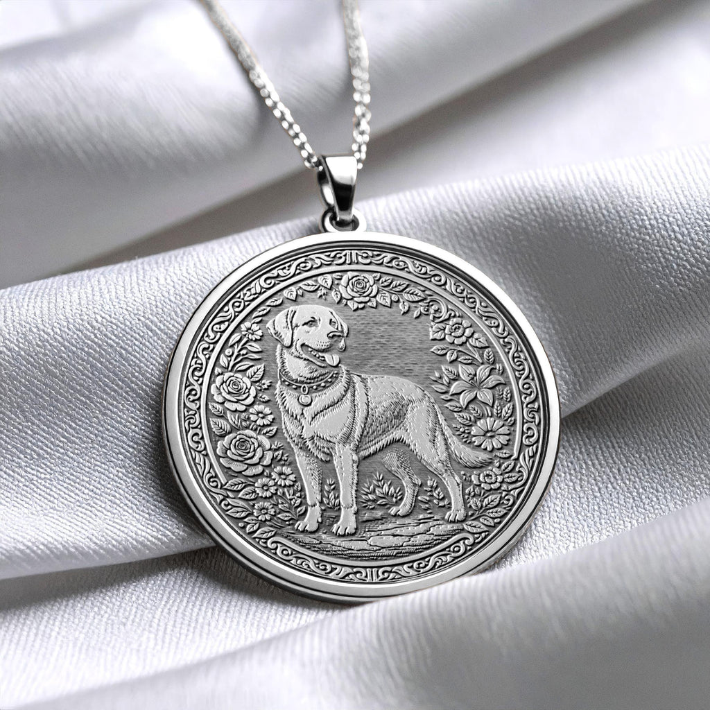 Golden Retriever Pendant – A Timeless Symbol of Loyalty and Love
