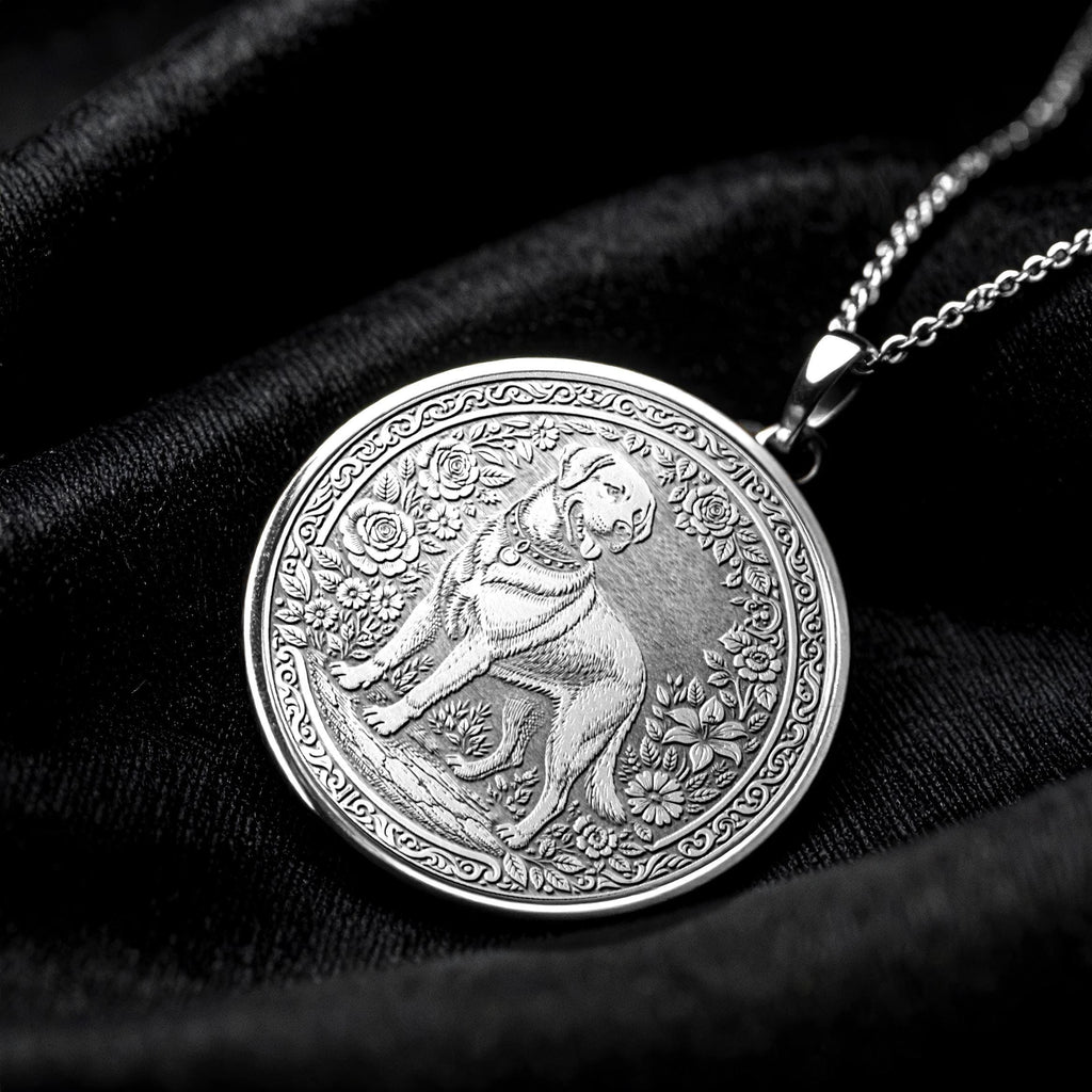 Golden Retriever Pendant – A Timeless Symbol of Loyalty and Love