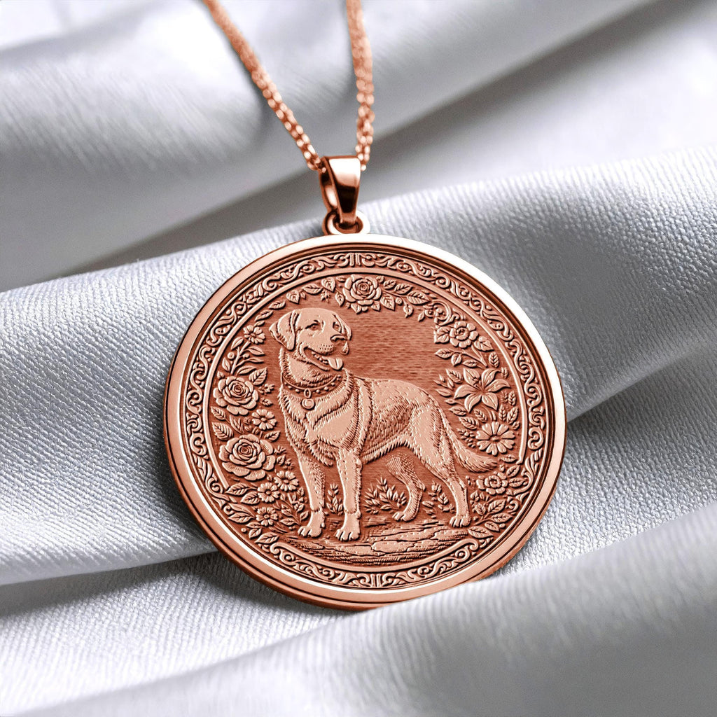 Golden Retriever Pendant – A Timeless Symbol of Loyalty and Love