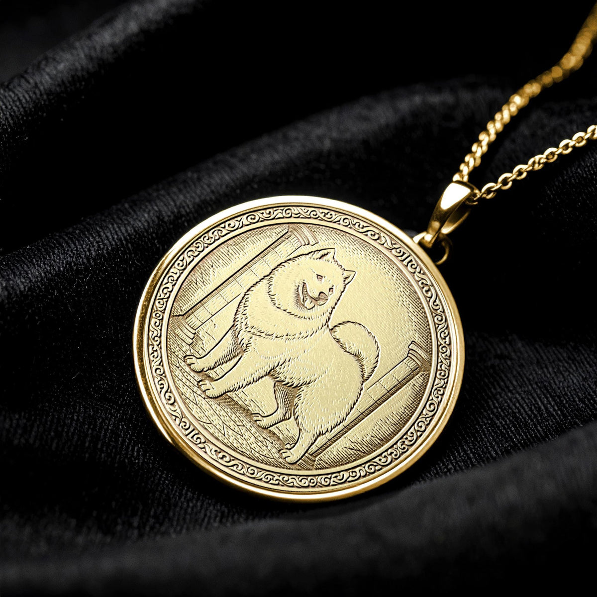 Bernese Dog Pendant – Necklace of Loyalty