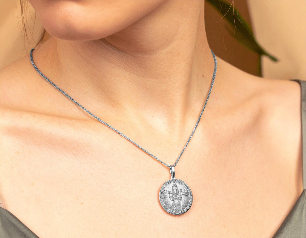 Sekhmet Lioness Protection Amulet Pendant