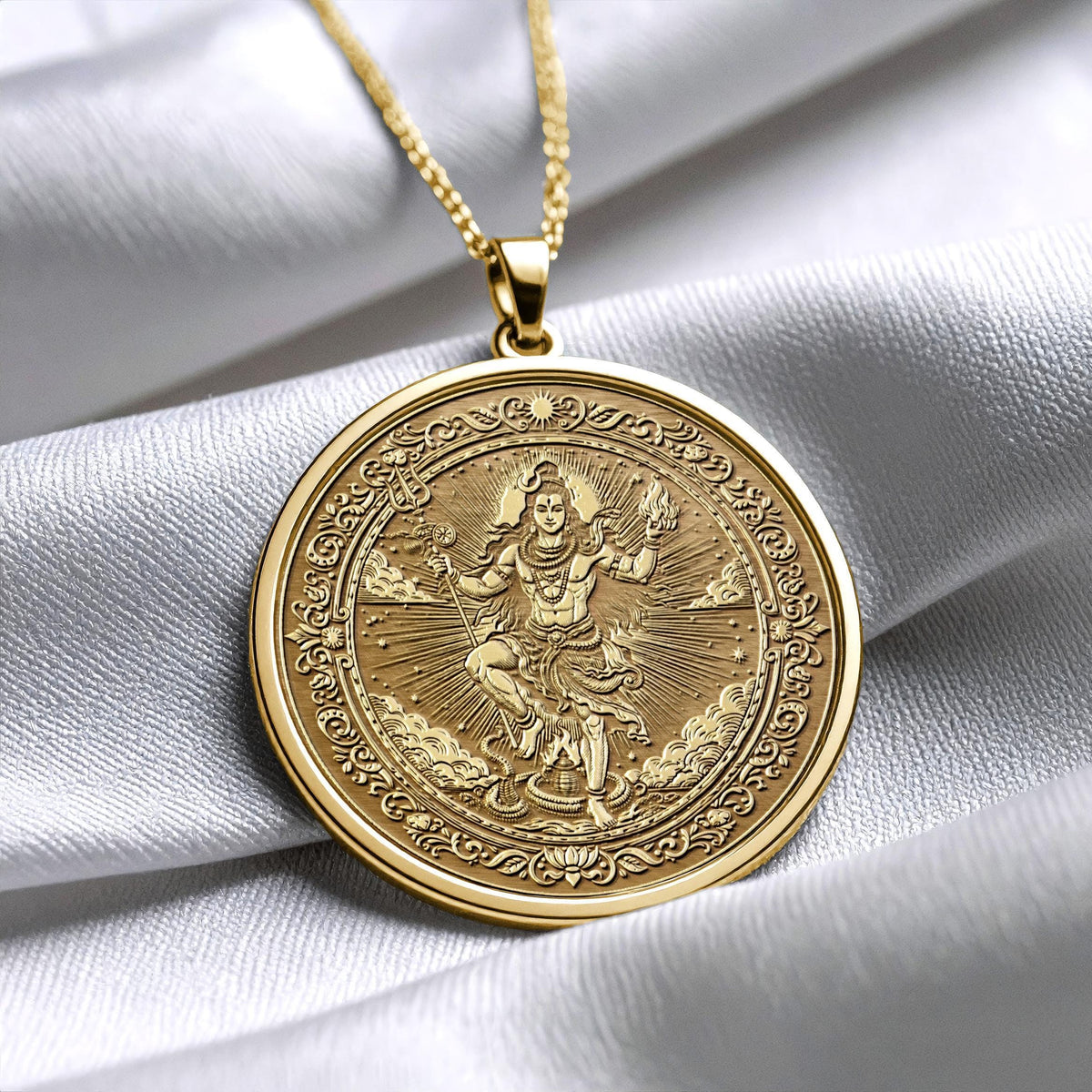 Shiva Meditative Lord Energy Pendant