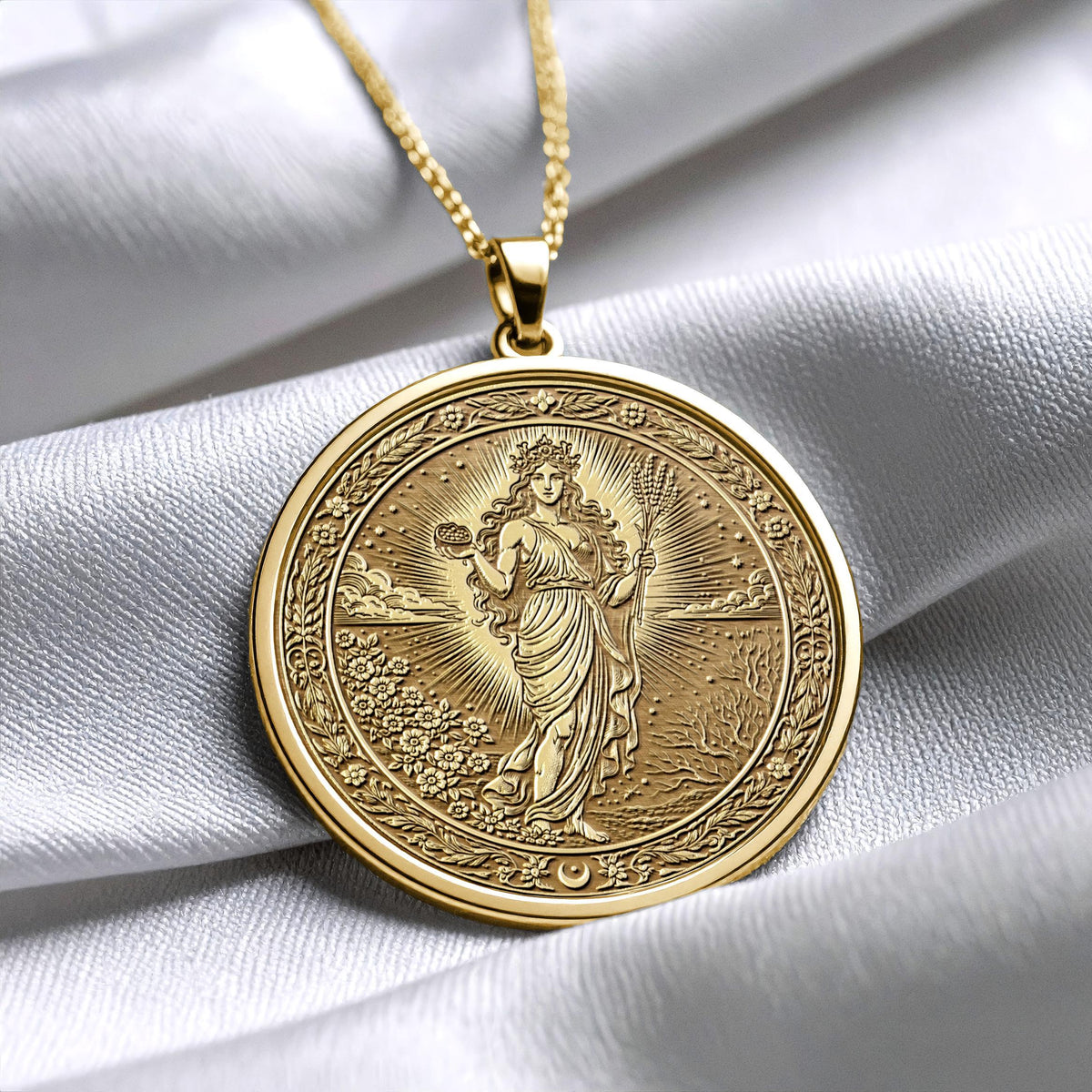 Persephone  Greek Goddess Power Necklace