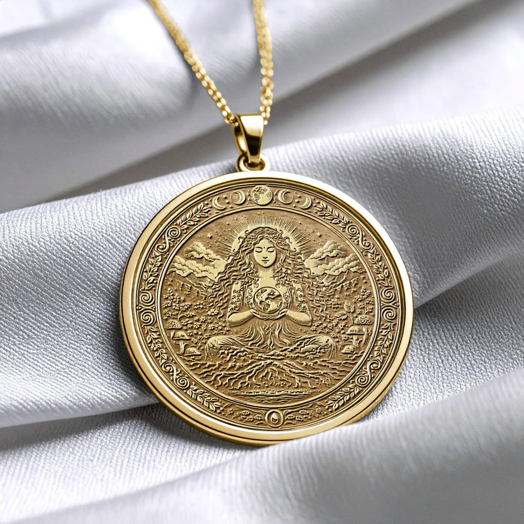 Gaia Necklace – Pendant of Living Earth Spirit