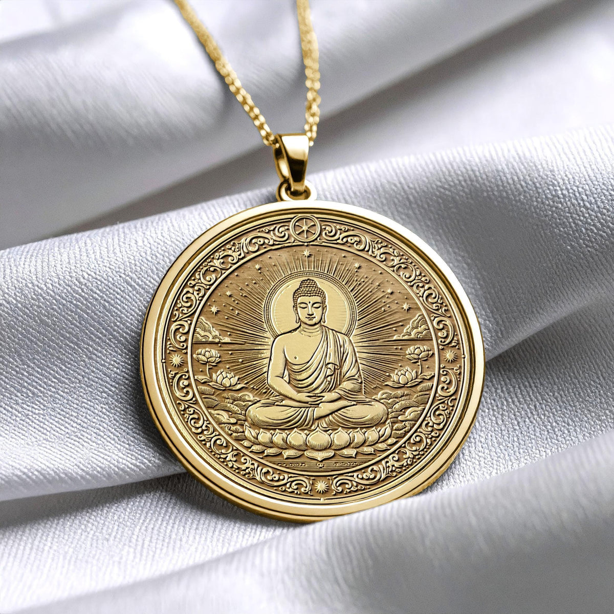 Buddha Necklace – Pendant of Serenity and Spiritual Growth