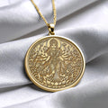 Durga Amulet Necklace for Strength and Courage