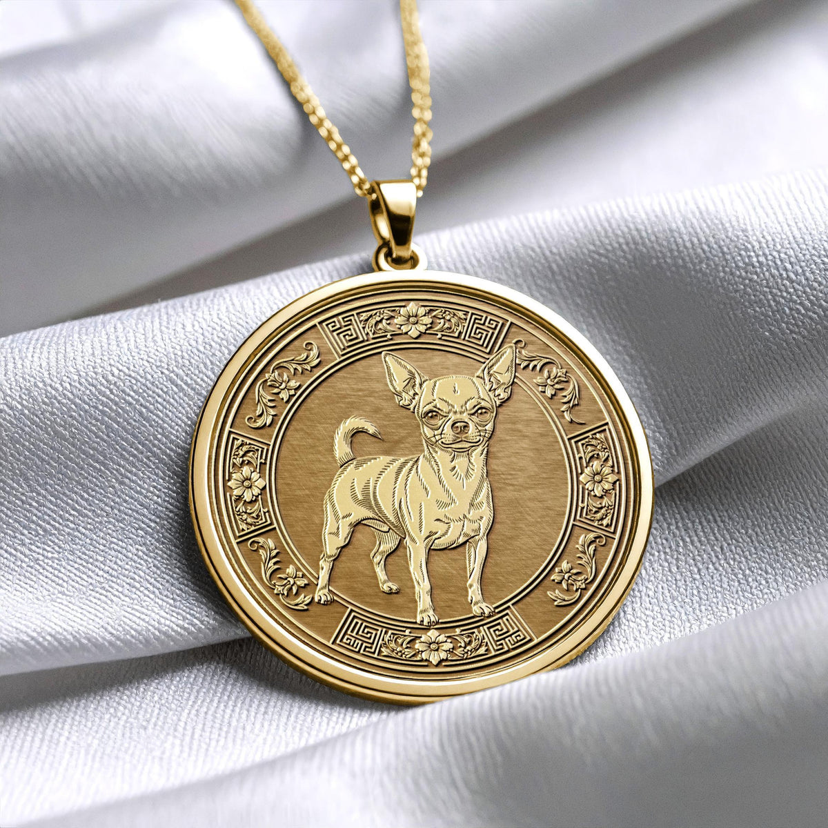 Chihuahua Necklace Pendant – Confidence, Loyalty & Big Personality