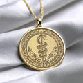 Moses Serpent Pendant – Symbol of Divine Power and Transformation