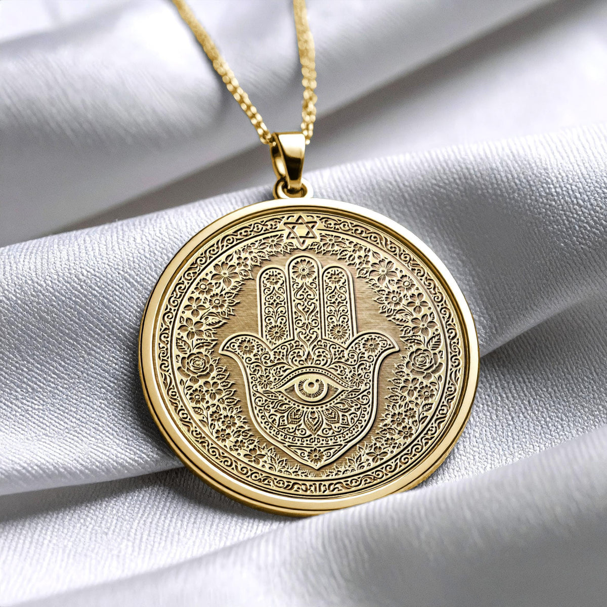 Hamsa Hand Amulet for Evil Eye Protection
