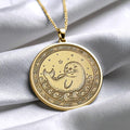 Baby Seal Medallion Necklace – Ocean Animal Charm, Sterling Silver